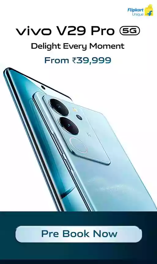 Prebook Vivo V29 PRO 5G