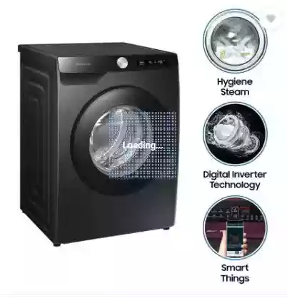  SAMSUNG 8 kg 5 Star, AI Ecobubble,Wi-Fi Enabled Digital Inverter Fully Automatic Front Load Washing Machine